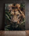Bushes Lion