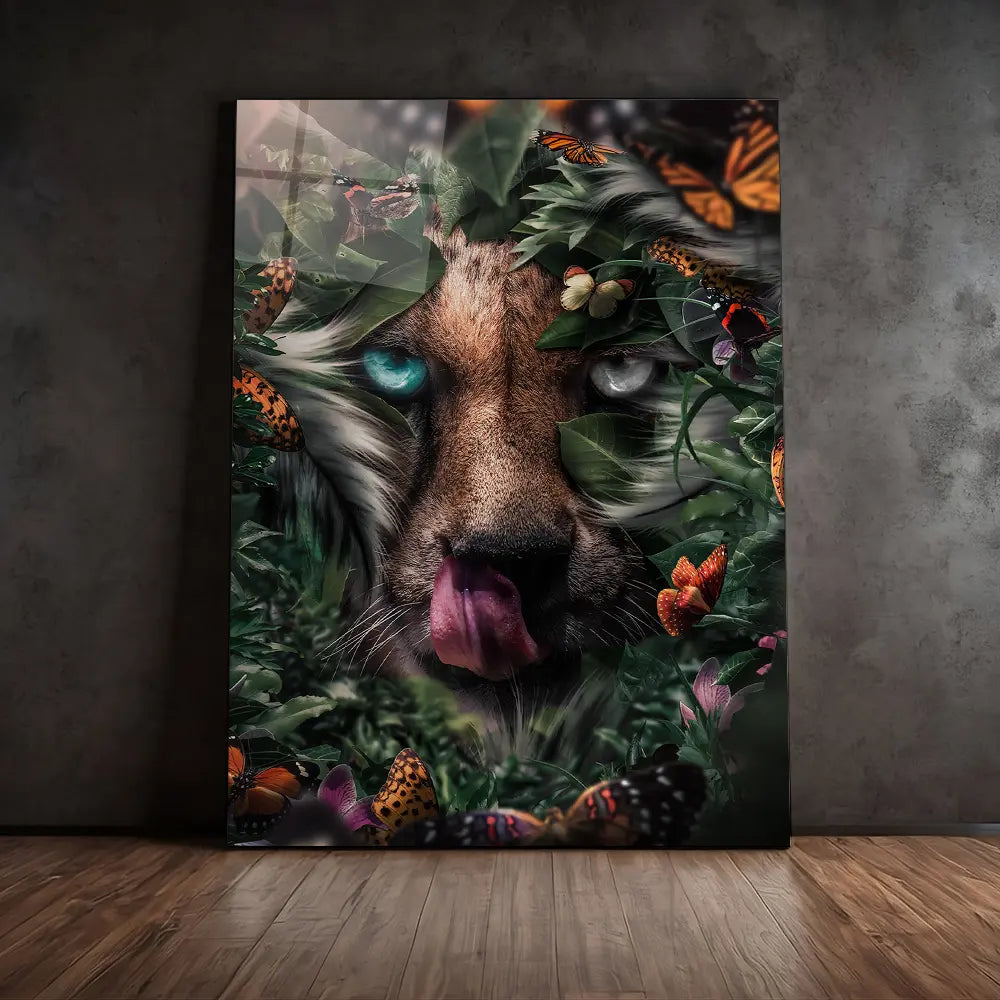 Floral Cheetah