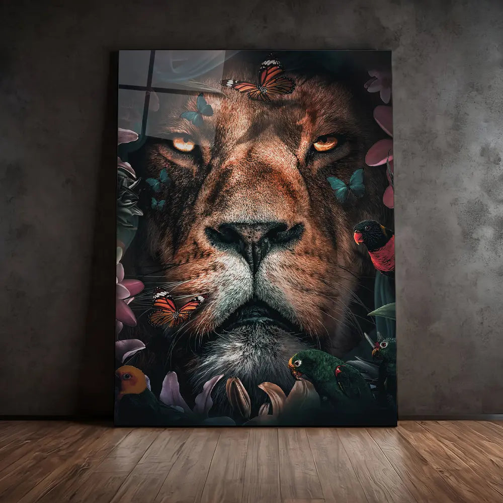 Floral Lion