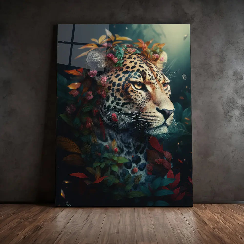 Flowers Leopard