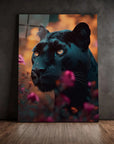 Floral Black Panther