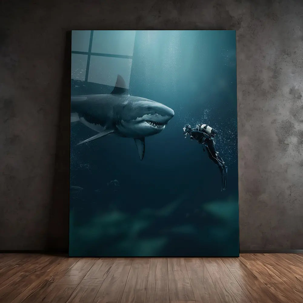 Shark Meets Diver