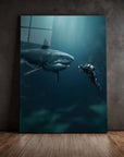 Shark Meets Diver