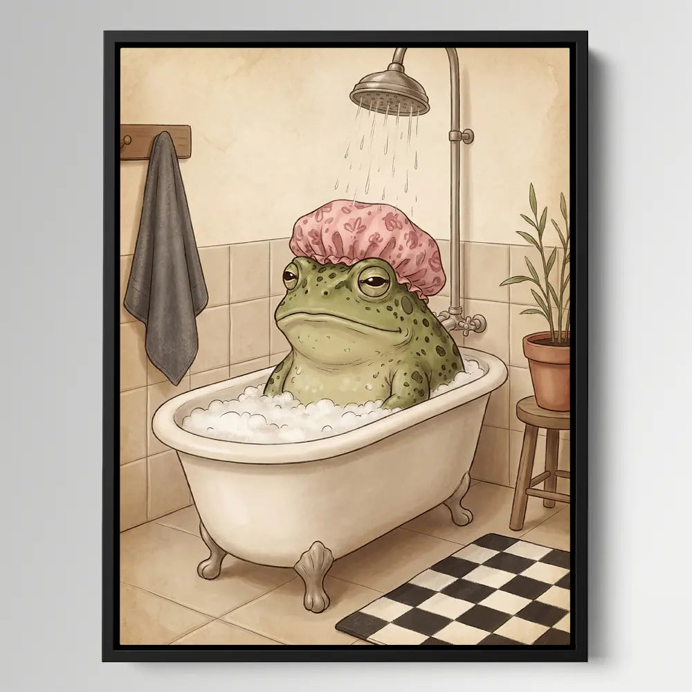 Bathing Frog