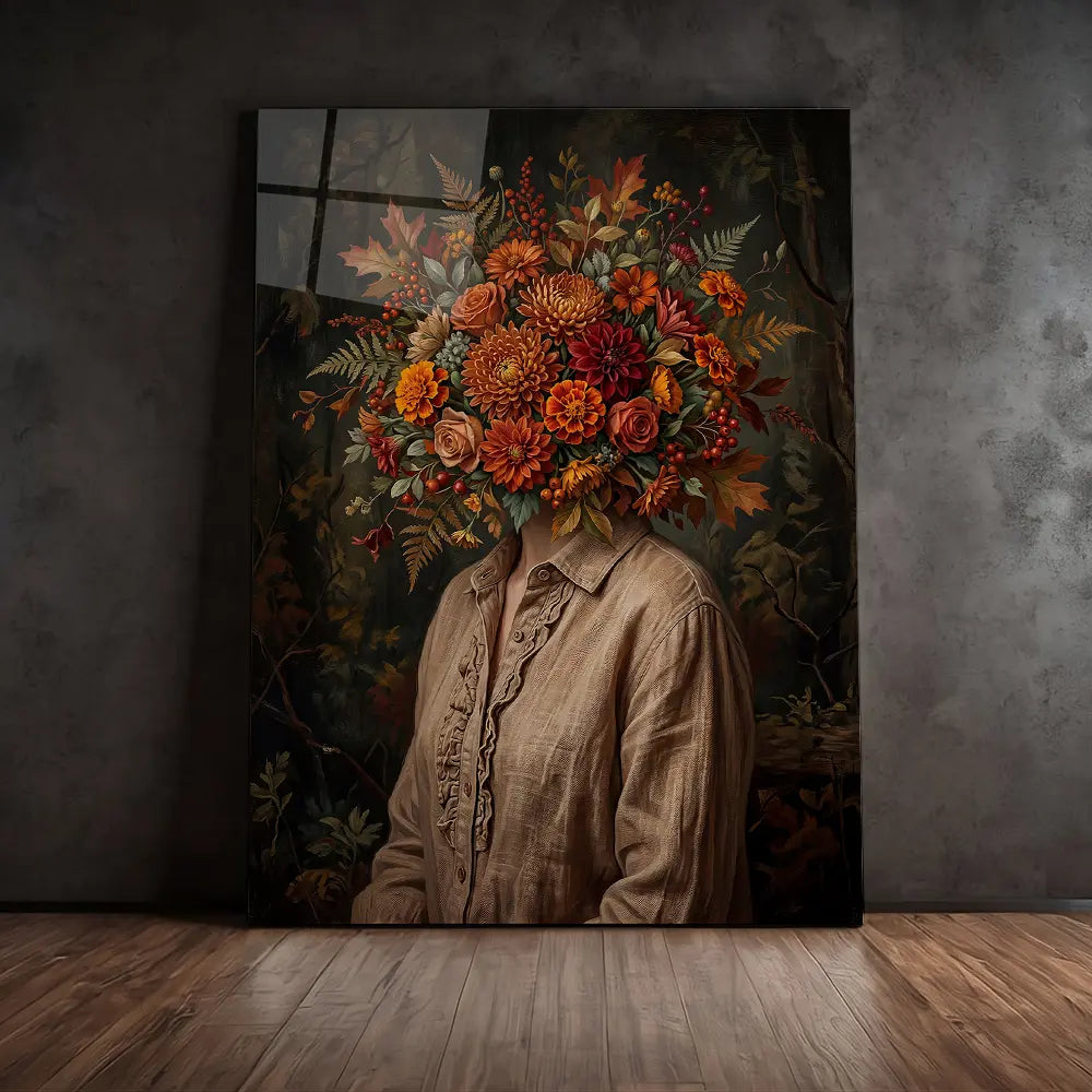 Autumn Floral Portrait