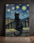Black Cat Van Gogh