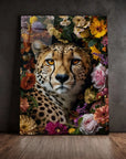 Cheetah Floral Field
