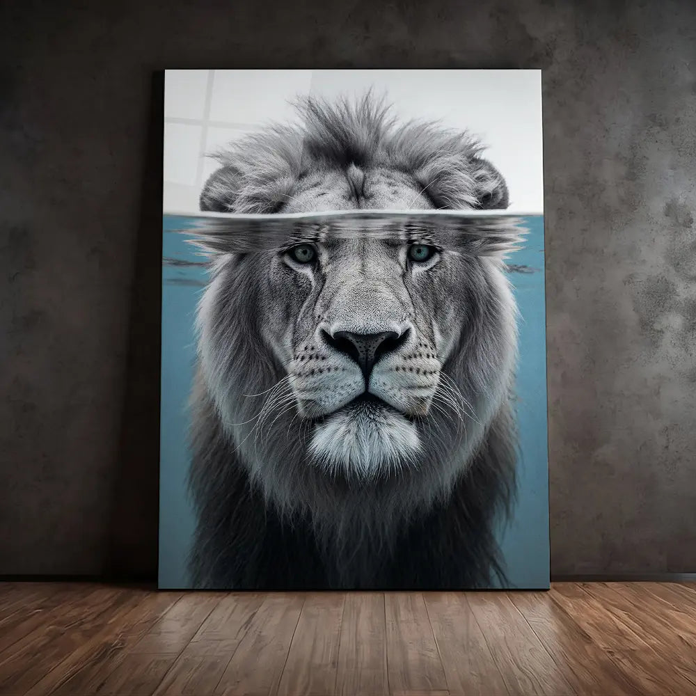 Diving Lion