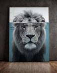 Diving Lion