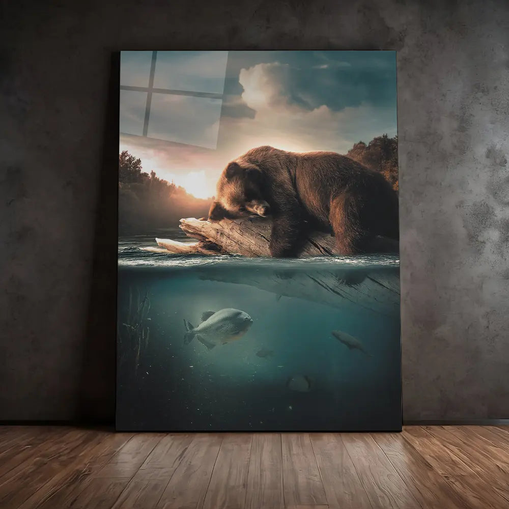 Floating Bear