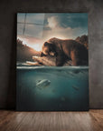 Floating Bear