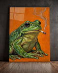 Frog Smoking