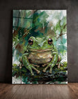 Frog Splatter Painting