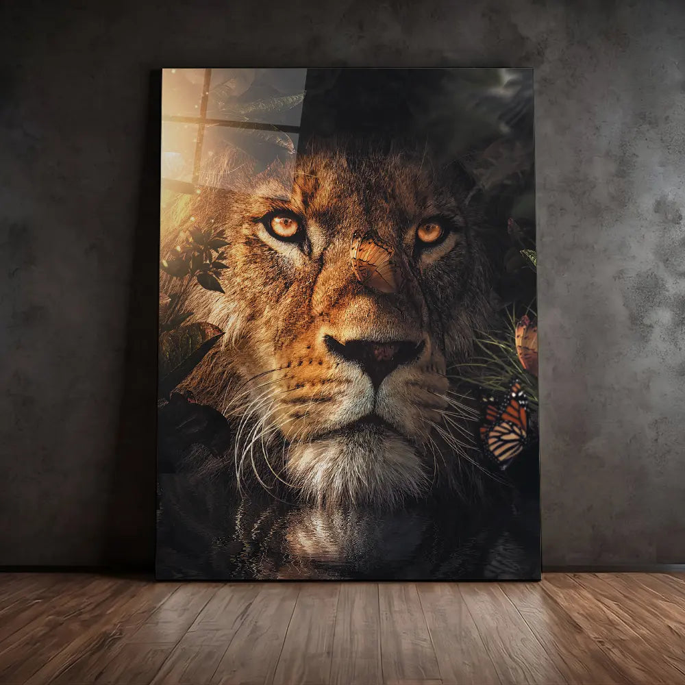 Hiding Lion