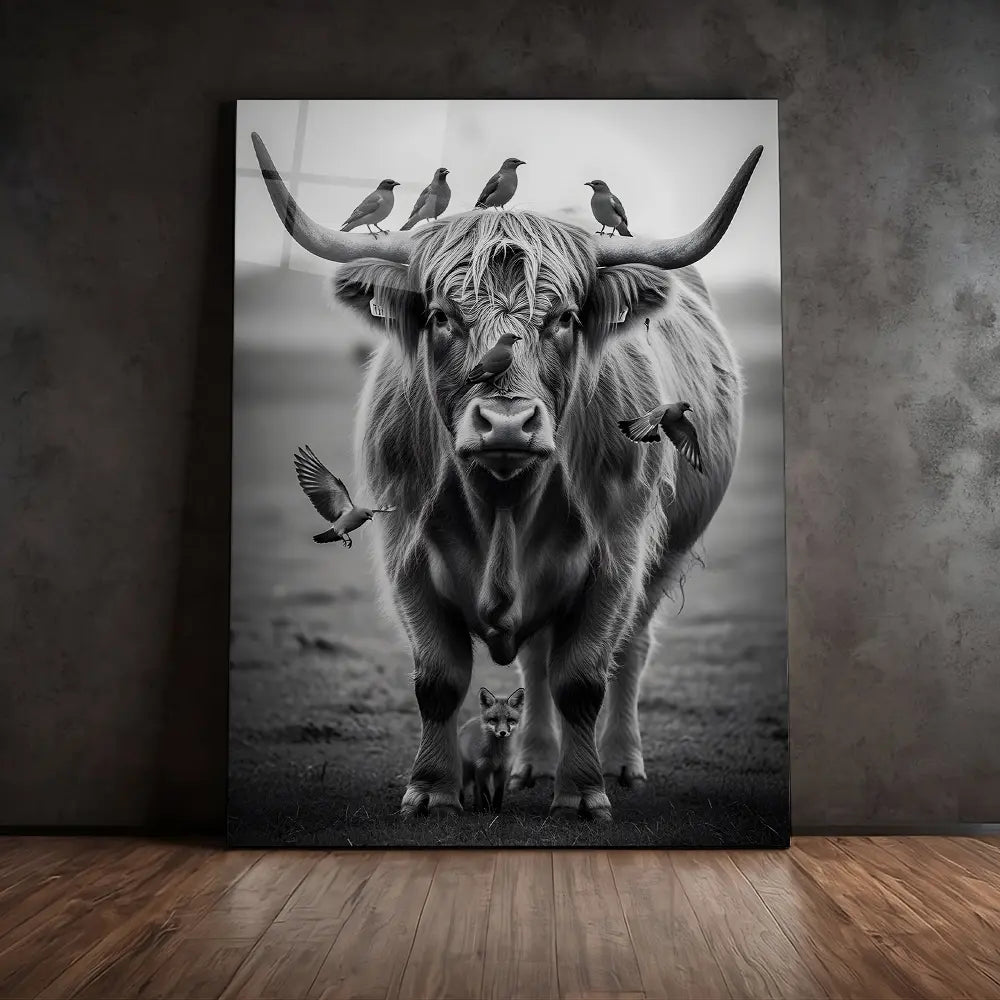 Highland Cow Fox