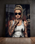 Hot Model Graffiti