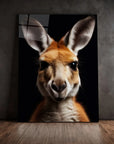 Kangaroo Black Portrait