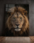 Lion Green Eyes