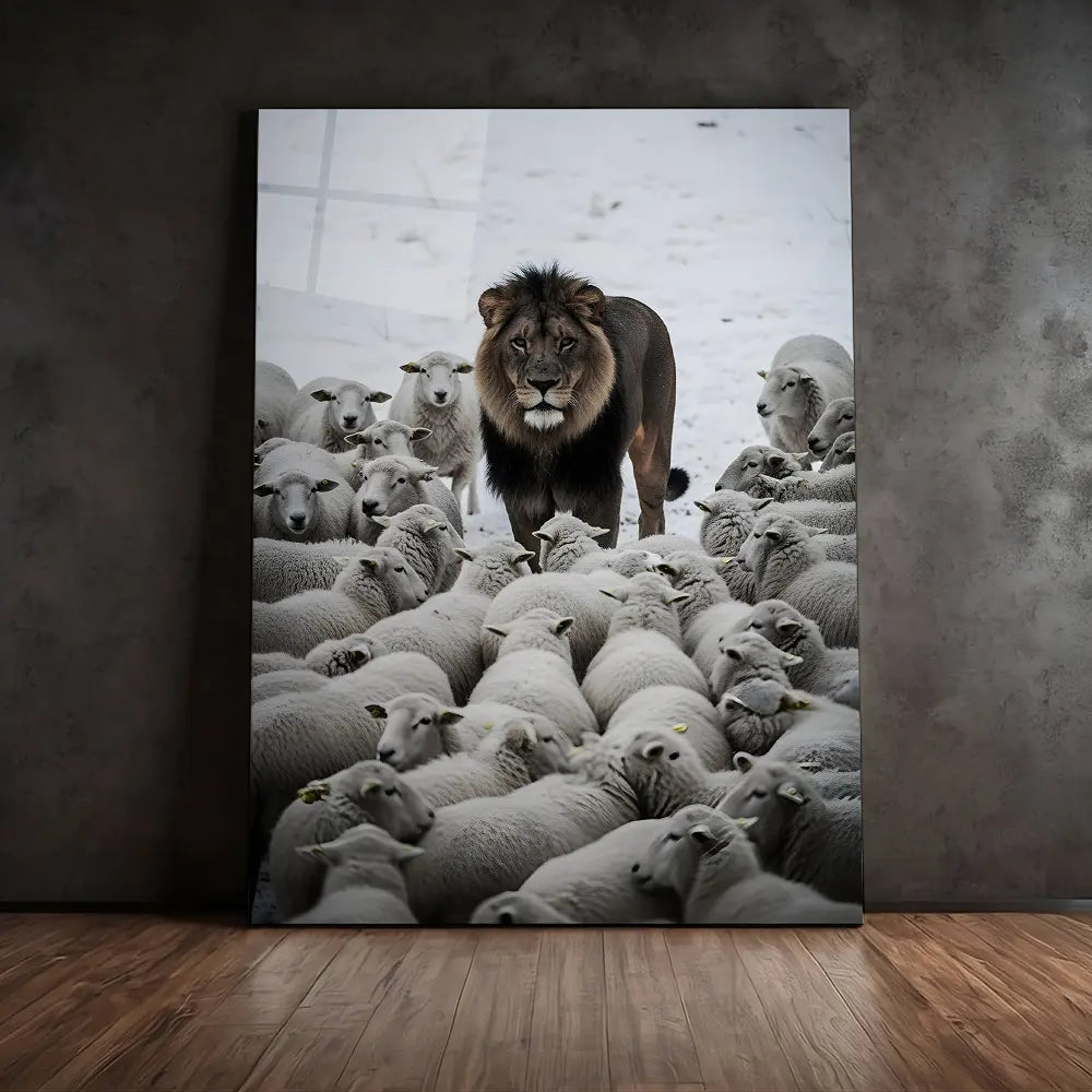 Lion Meets Sheep