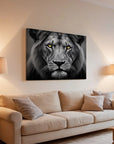 Lion Yellow Eyes