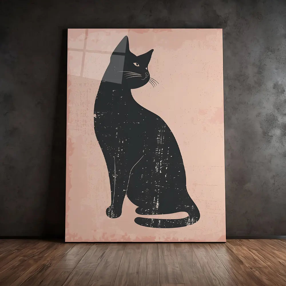 Minimal Black Cat