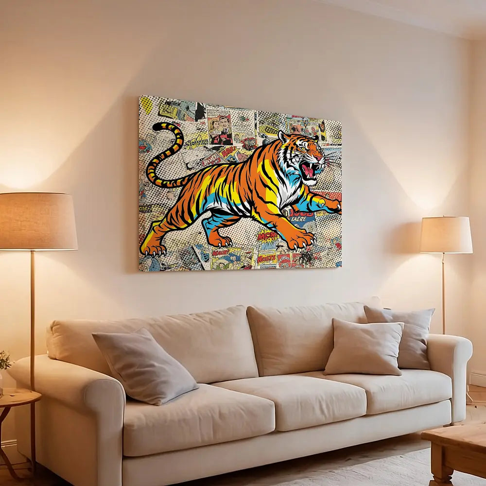 Pop Art Tiger