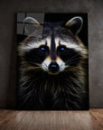 Raccoon Black Portrait