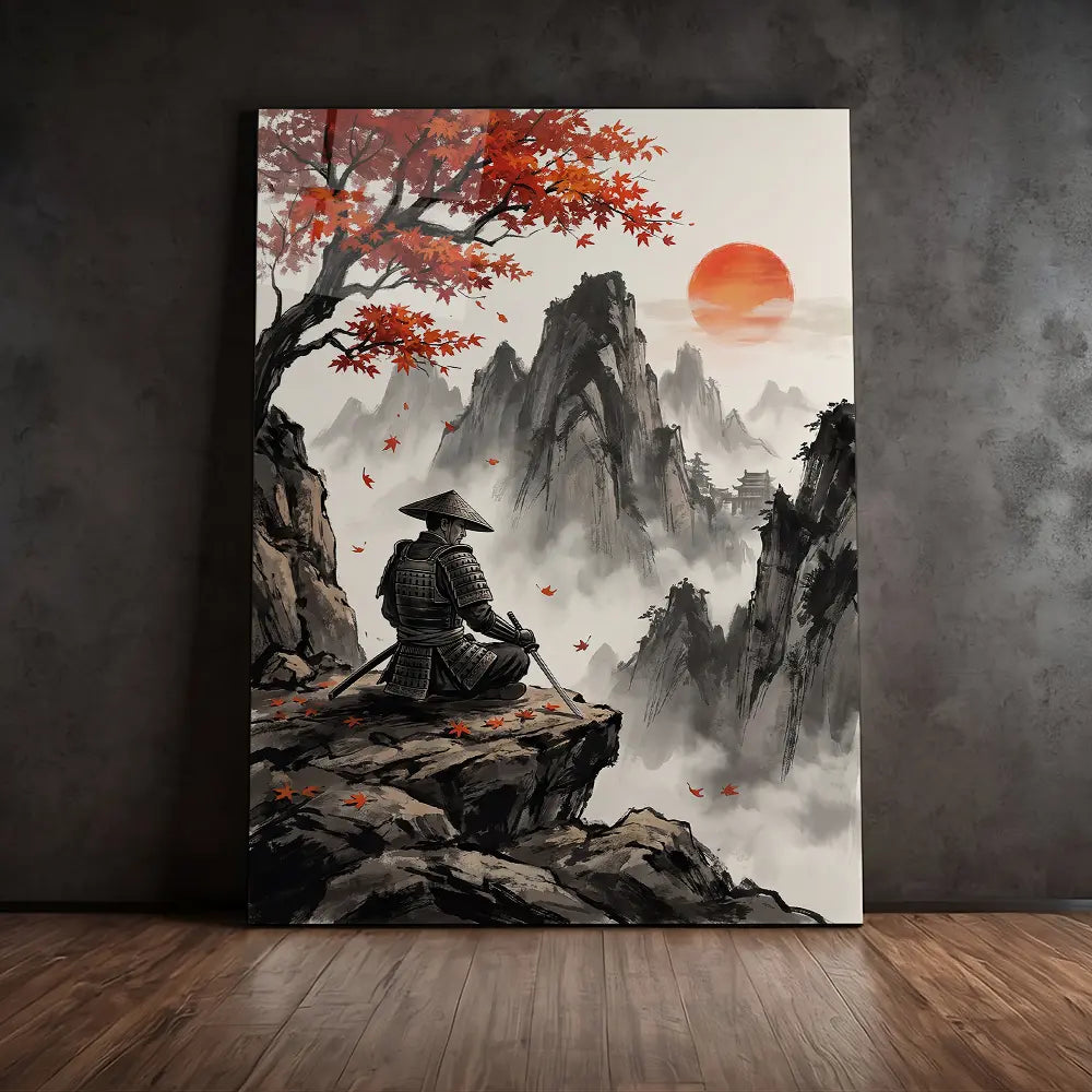 Samurai Sunset Meditation