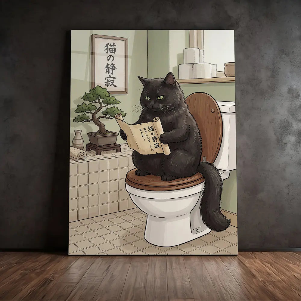 Scroll Cat Toilet