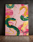 Snakes Pink