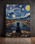 Starry Night Cat