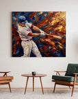 Baseball Player Painting