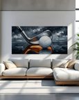 Reflected Golf Ball