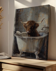 Bathing Yak