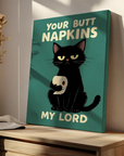 Cat Butt Napkins