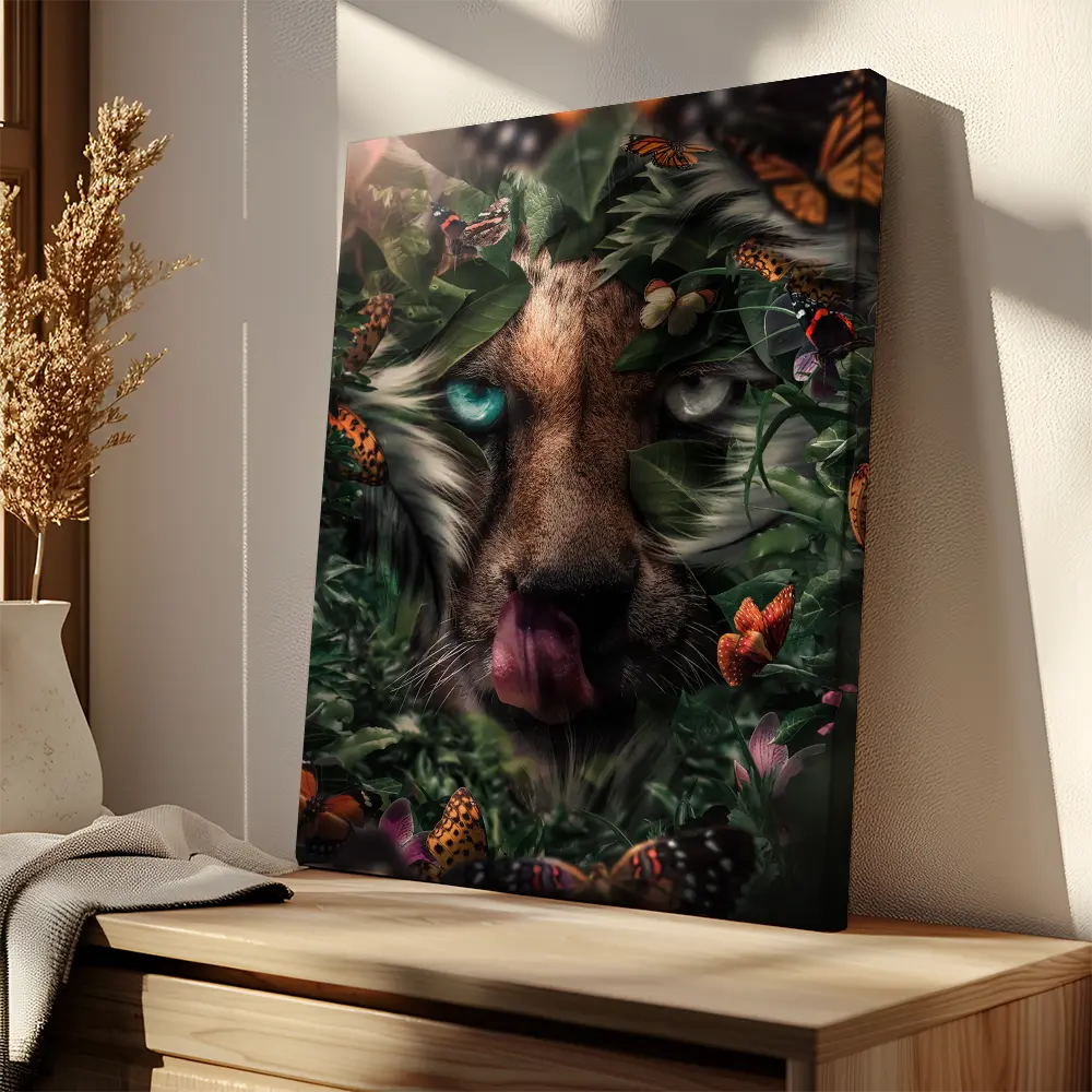 Floral Cheetah