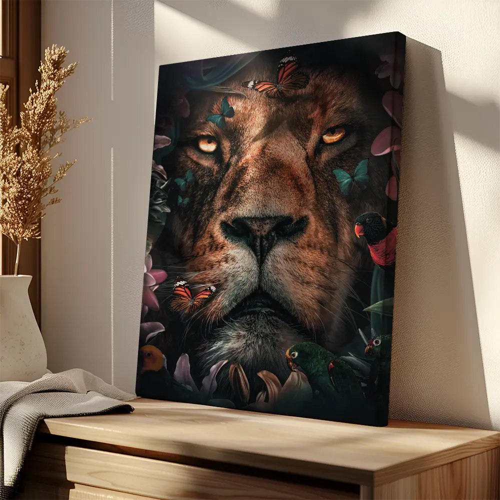 Floral Lion