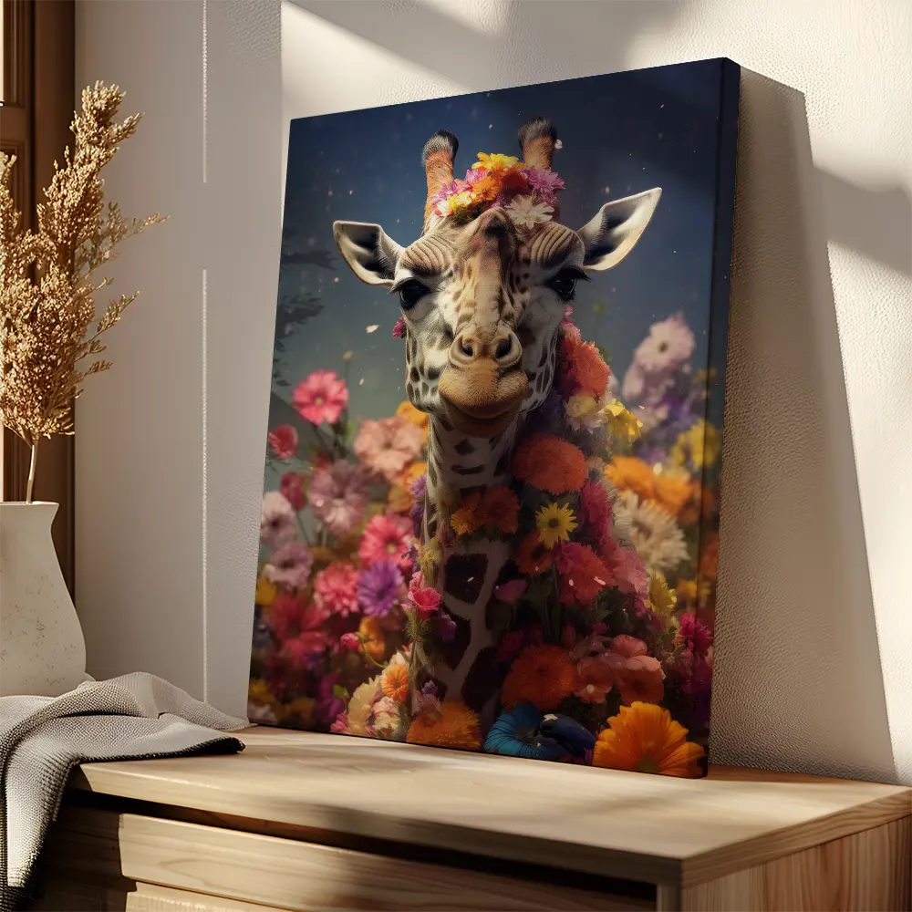 Floral Giraffe