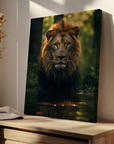 Lion in Water