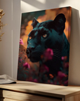 Floral Black Panther