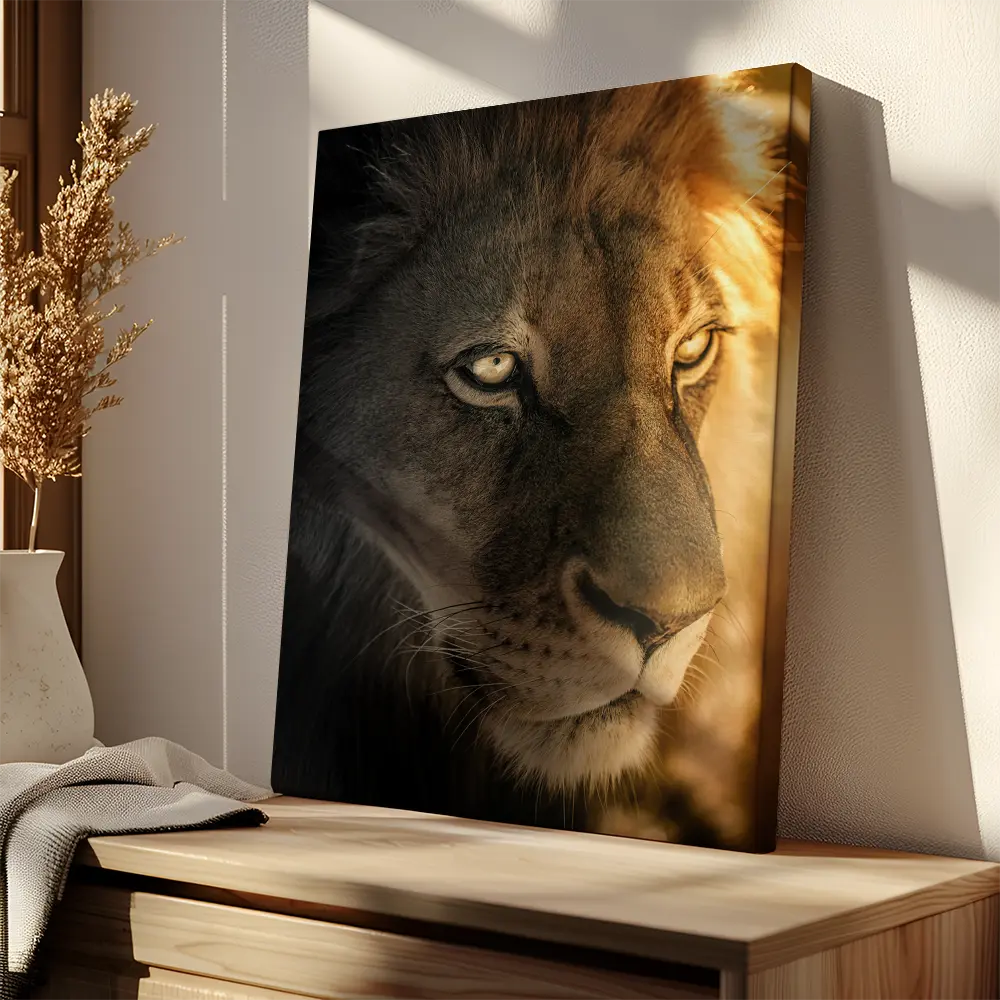 Golden Hour Lion