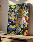 Astronaut Money Pop Art