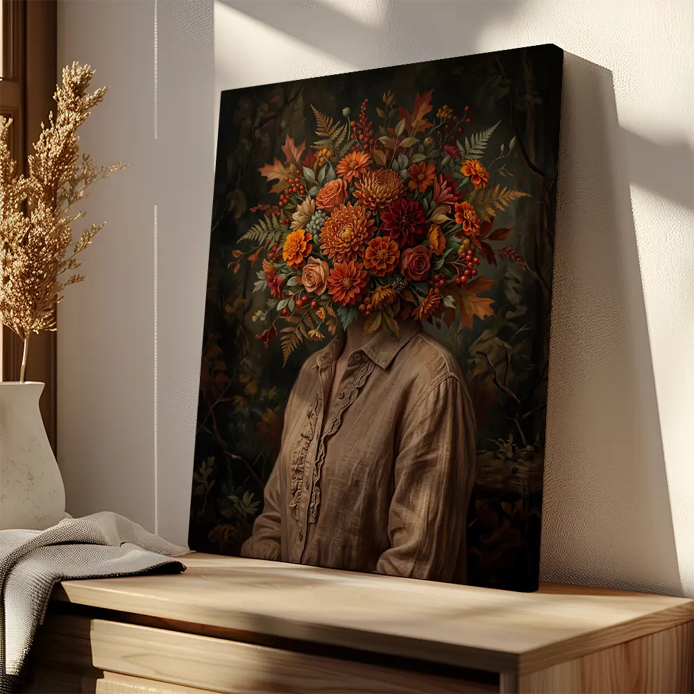 Autumn Floral Portrait