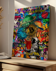 Bitcoin Pop Art