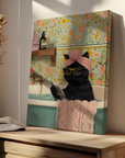 Black Cat In Bath