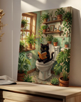 Black Cat Toilet Book