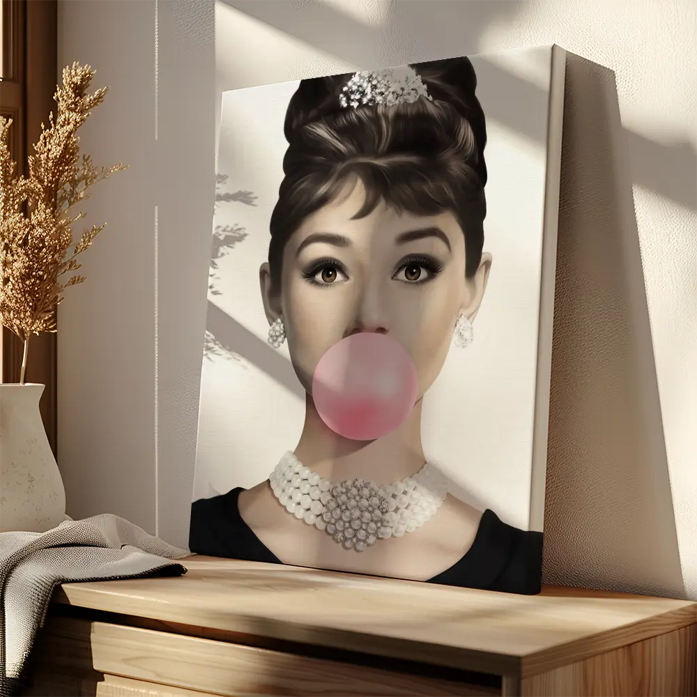Bubblegum Brunette Girl