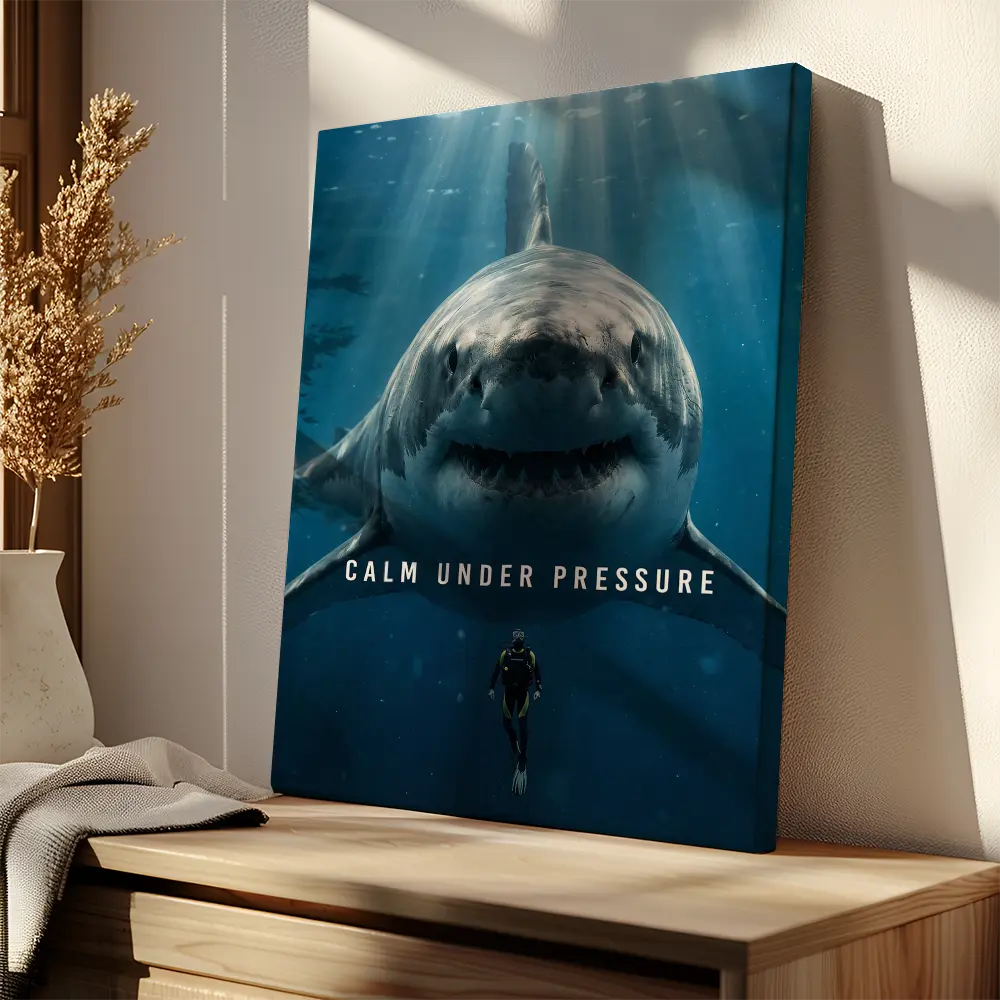Calm Under Pressure Shark