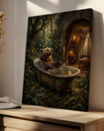 Cozy Bear Forest Bath