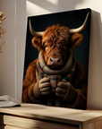 Cozy Highland Cow